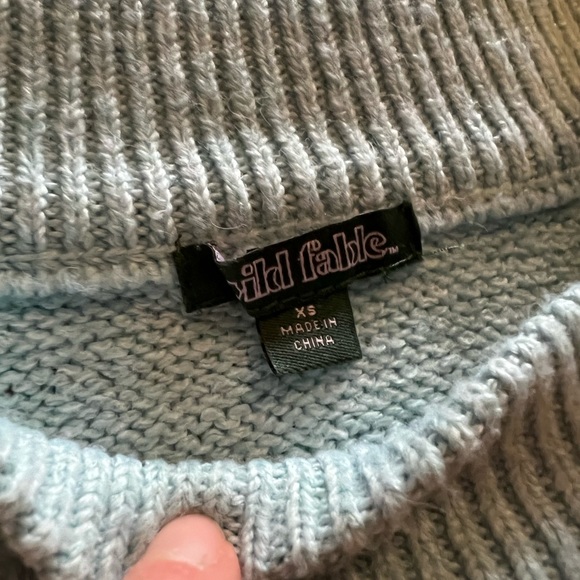 Super Soft Wild Fable Mountain Range Sweater XS - Picture 4 of 4